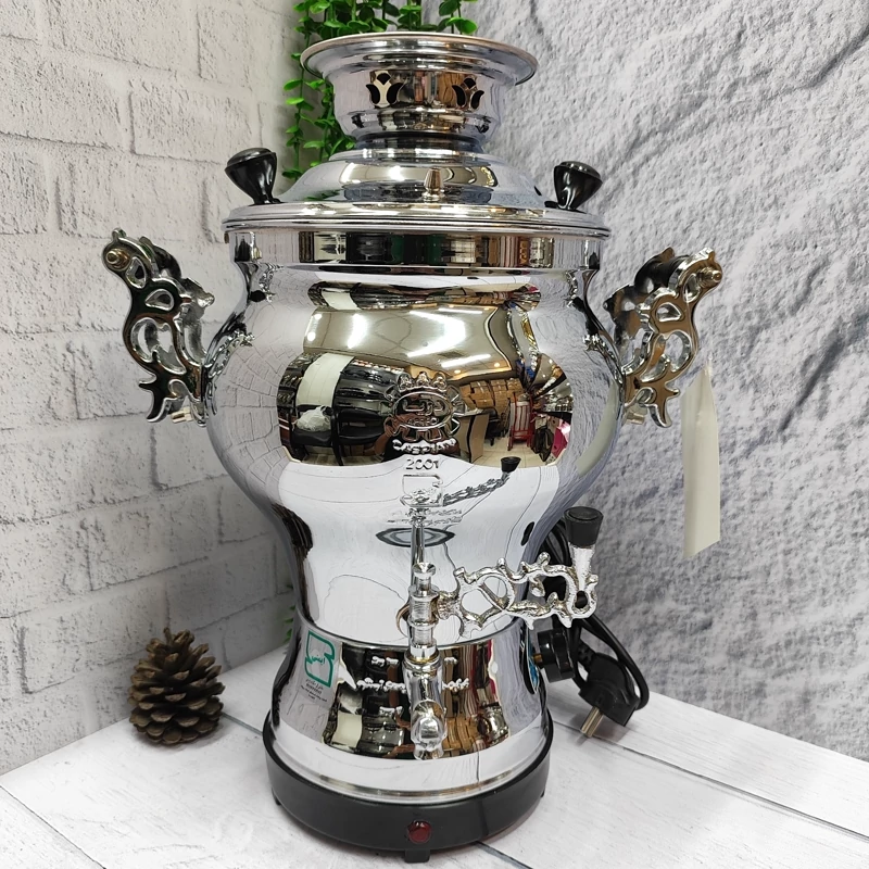 سماور برقی 6لیتری المنت دار استاندارد (دریا)