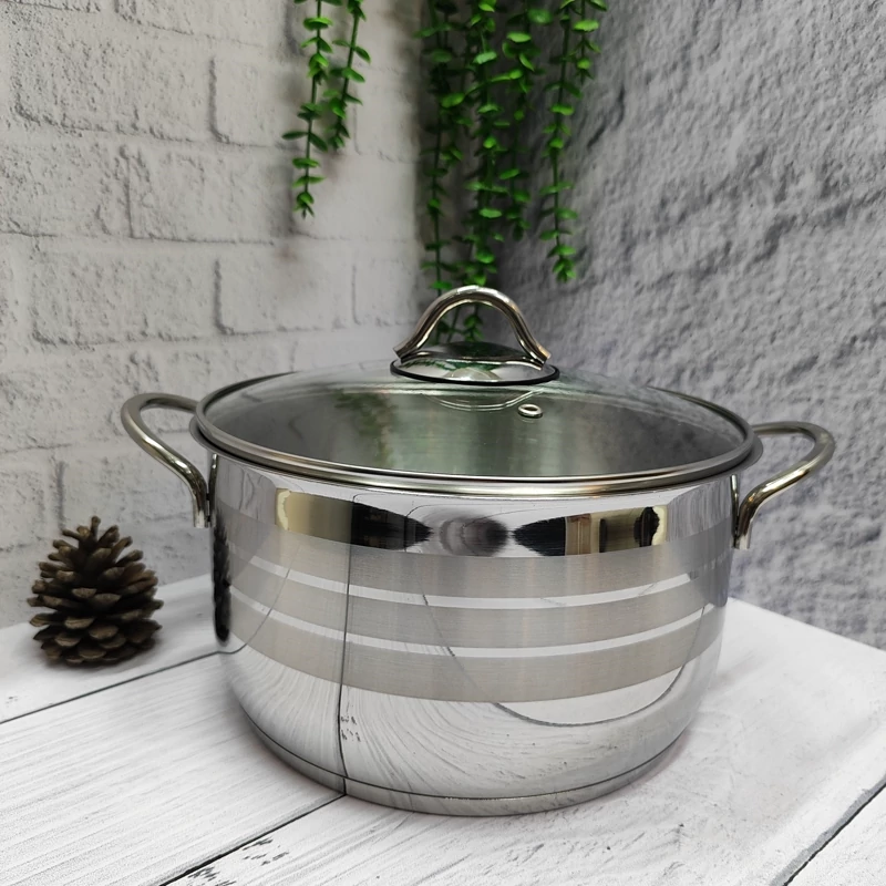 قابلمه استیل سایز 26(دستی لوکس)