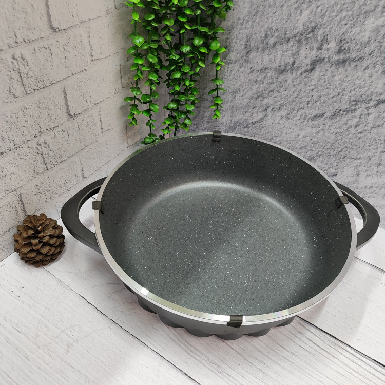 تابه چدن گرانیتی سایز 32 برند(اس جی)