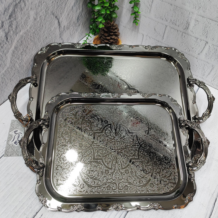 سینی پذیرایی جفتی دودی (وینکس)