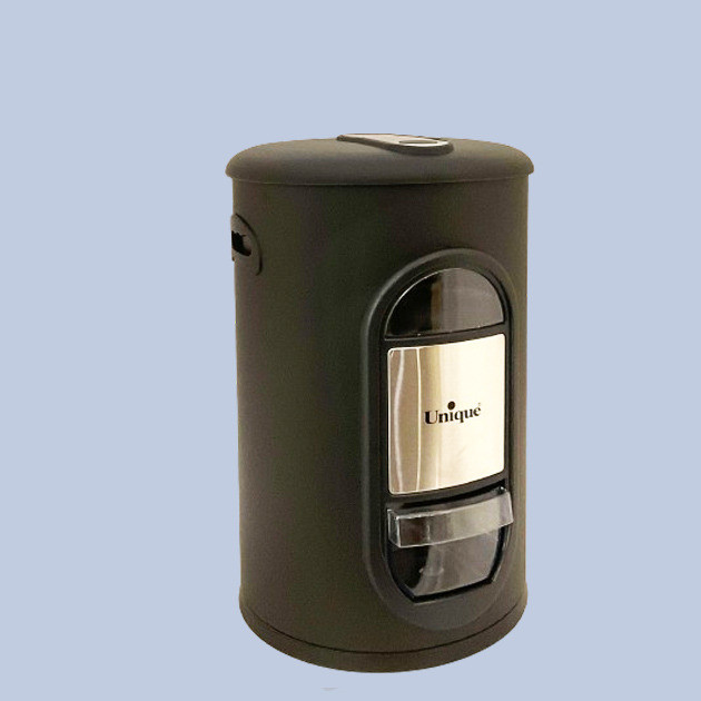 سطل برنج پیمانه دار مشکی(یونیک)