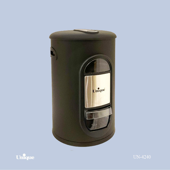 سطل برنج پیمانه دار مشکی(یونیک)