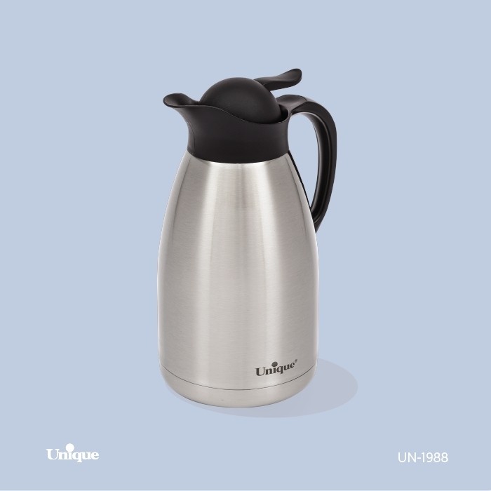 فلاسک دولیتر استیل بدون شیشه(یونیک)